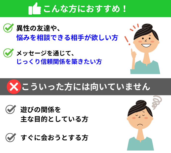 ヒールメイトがおすすめ方、向いていない方
